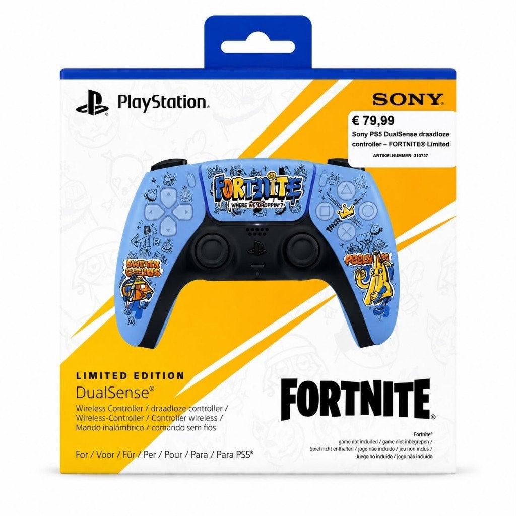 Sony PS5 DualSense draadloze controller – FORTNITE Limited, Spelcomputers en Games, Games | Sony PlayStation 5, ., Ophalen of Verzenden