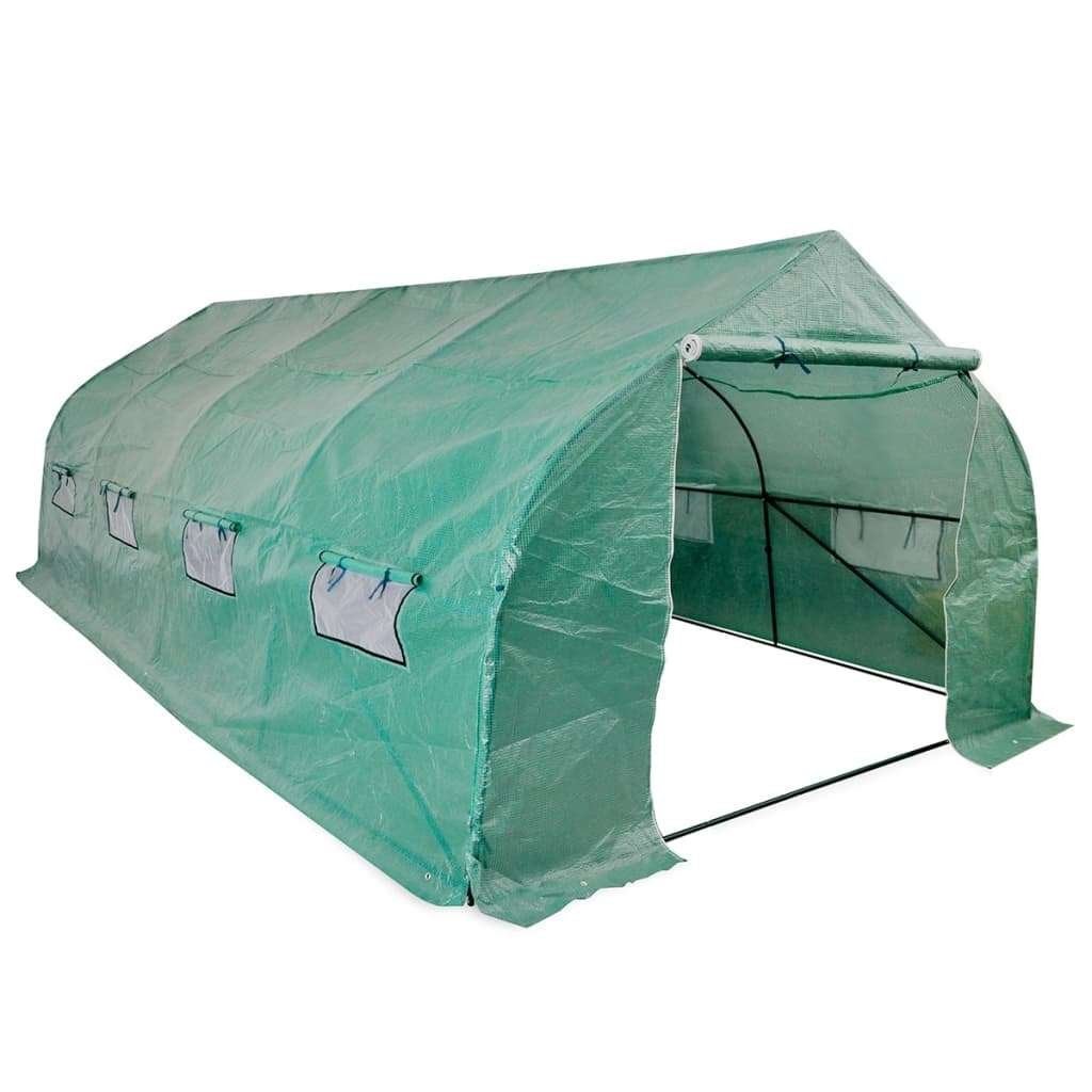 Tuinkas walk-in draagbare polytunnel met stalen frame 18 m², Tuin en Terras, Kassen, Ophalen of Verzenden, Nieuw