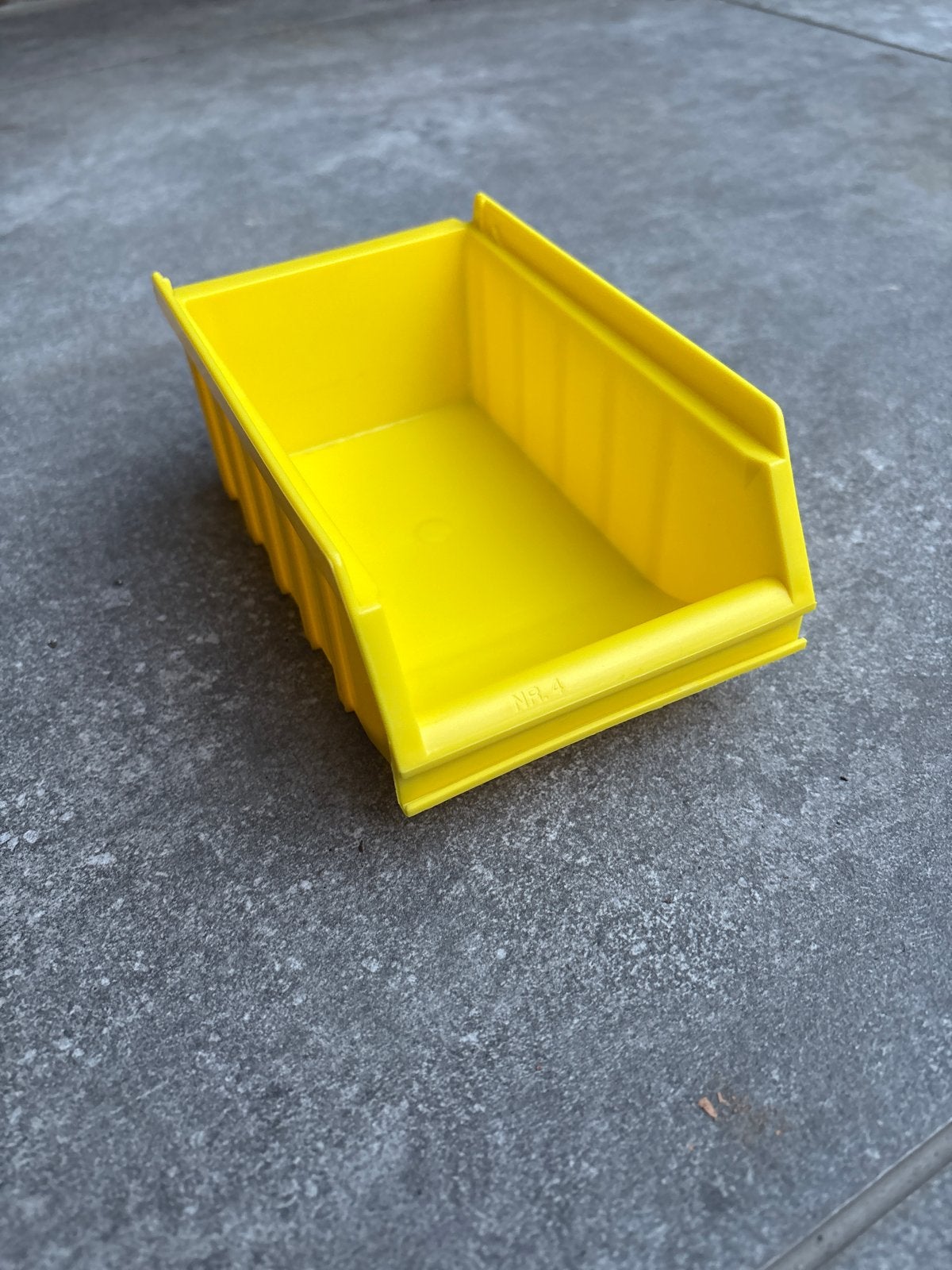 Gele overtoom type nr 4 bakjes, Minder dan 50 cm, Ophalen of Verzenden, Zo goed als nieuw, Minder dan 40 cm