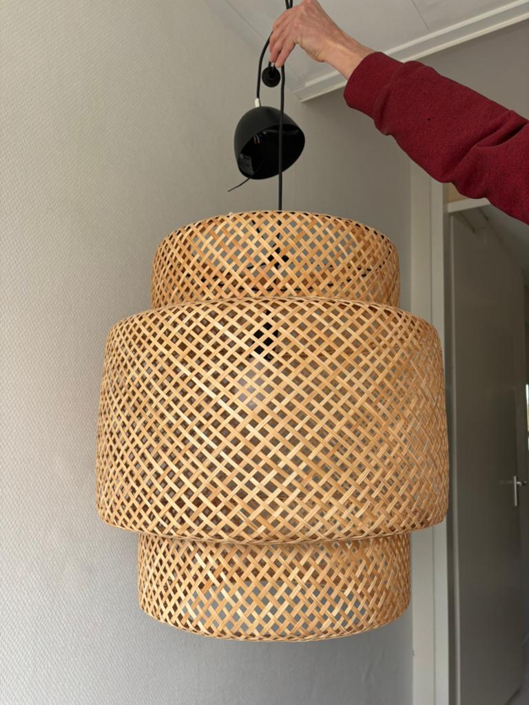 IKEA SINNERLIG hanglamp, Ophalen, Zo goed als nieuw, Overige materialen, 50 tot 75 cm