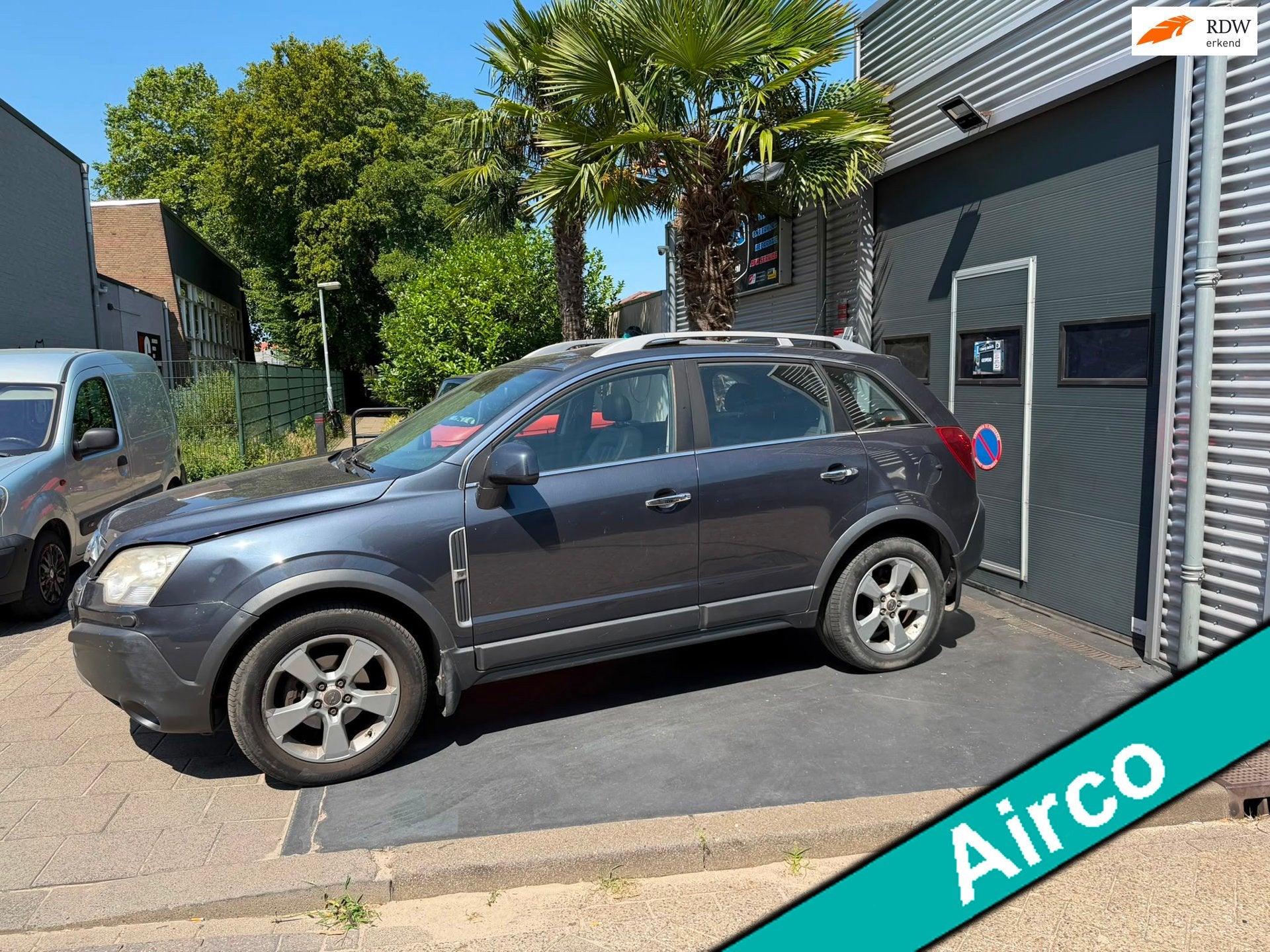 Opel Antara 3.2 V6 Cosmo AIRCO Dynamo Defect BIEDEN, Auto's, Opel, Automaat, 3195 cc, Zwart, 2000 kg