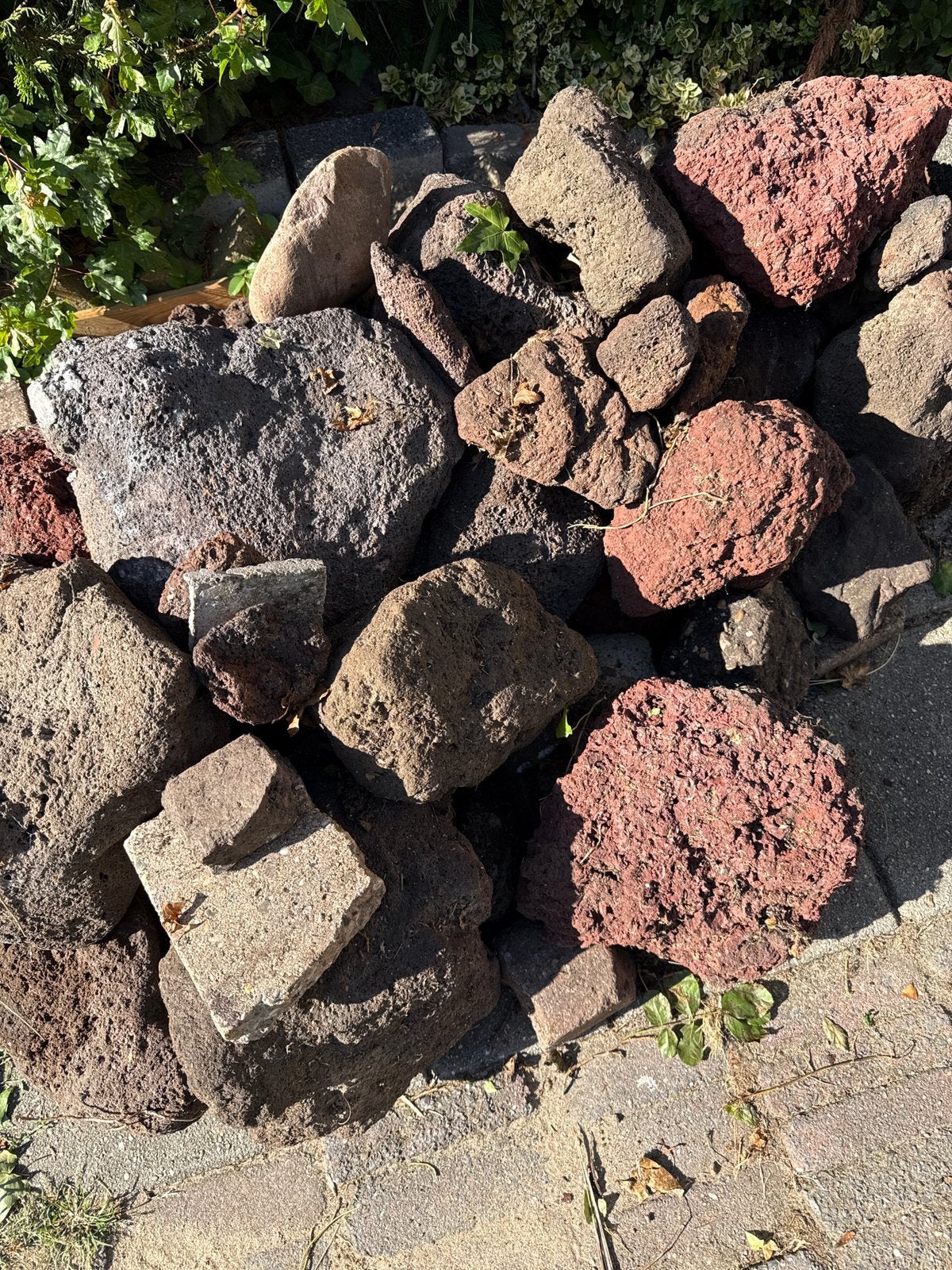 Lava rotsen, Tuin en Terras, Ophalen, Bruin, Overige typen, Zo goed als nieuw