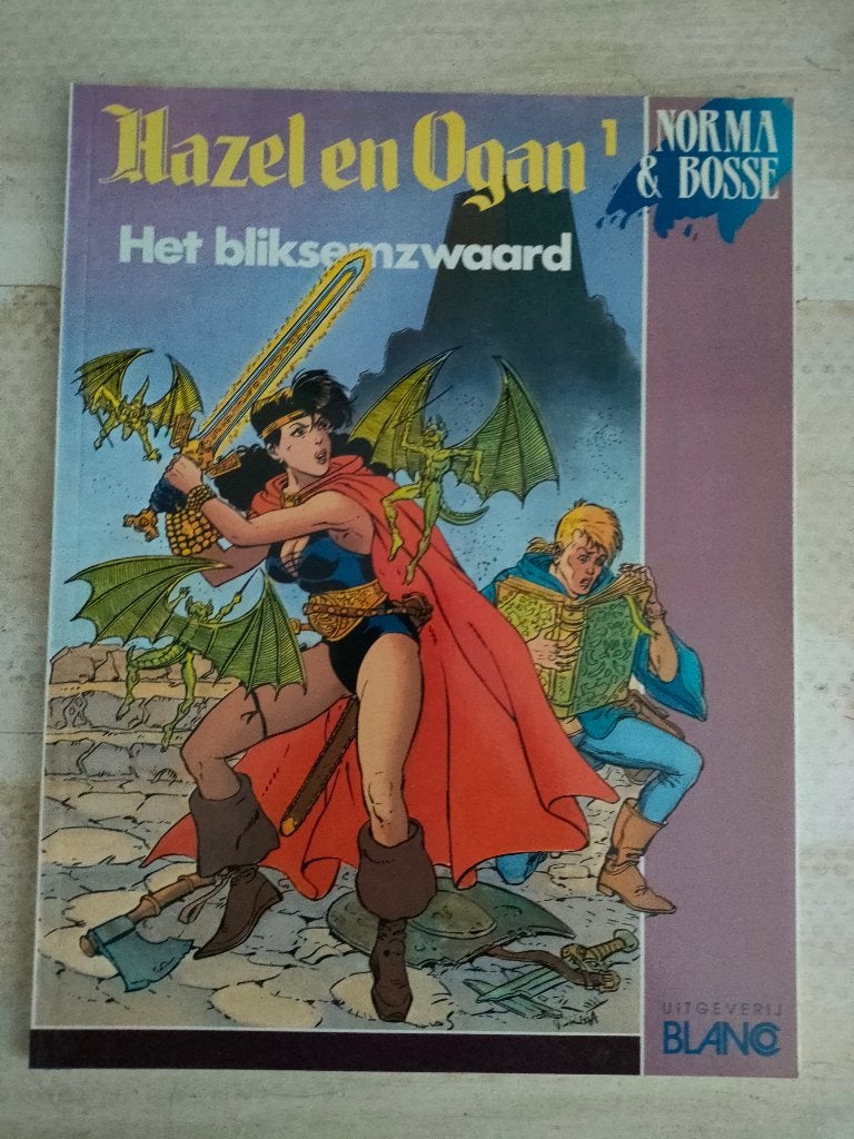HAZEL EN OGAN Door Norma en Bosse (jfb-1€), Meerdere stripboeken, Ophalen of Verzenden, Gelezen
