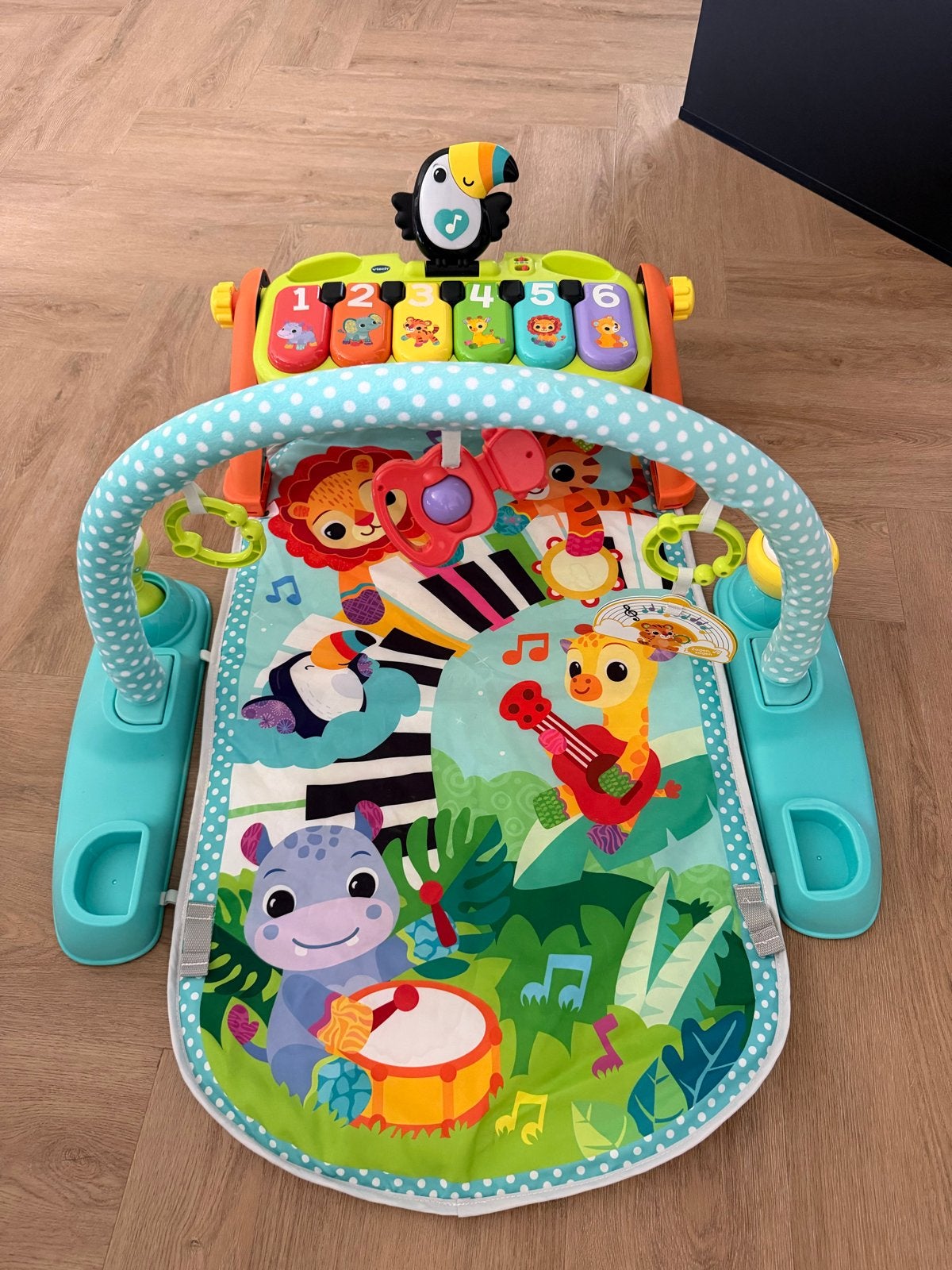 VTech Baby Speelgoed: Speelkleed, Babywalker & meer, Ophalen, Zo goed als nieuw, Speelkleed, Met licht