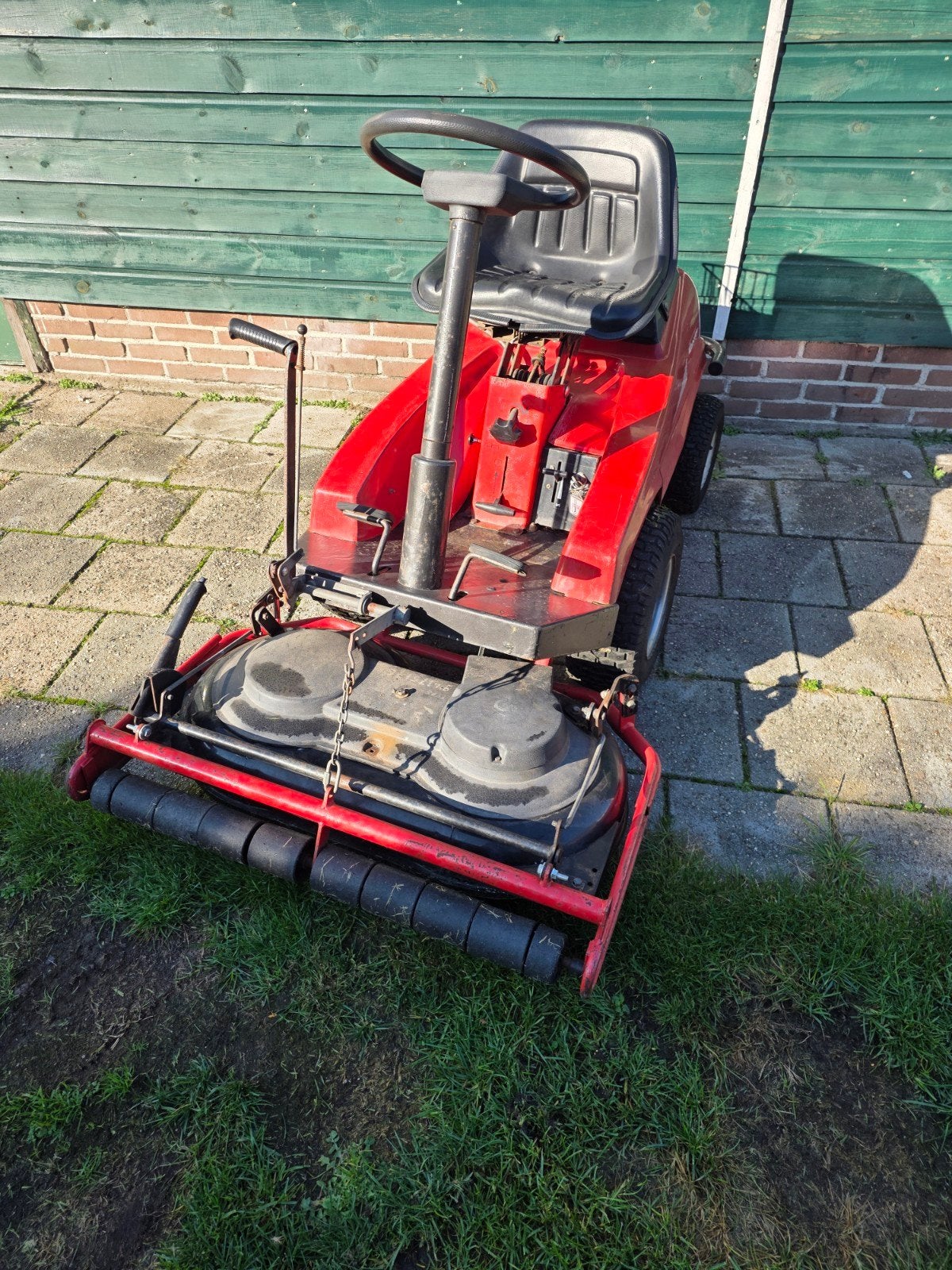 Maestro zitmaaier - frontmaaier mulch maaidek, Gebruikt, Mulchfunctie, Ophalen of Verzenden, 50 cm of meer