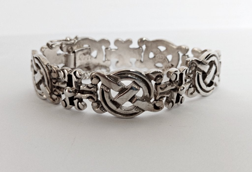 Sterling zilveren XO armband Spratling Taxco Mexico replica, Verzenden, Zo goed als nieuw, Zilver, Zilver