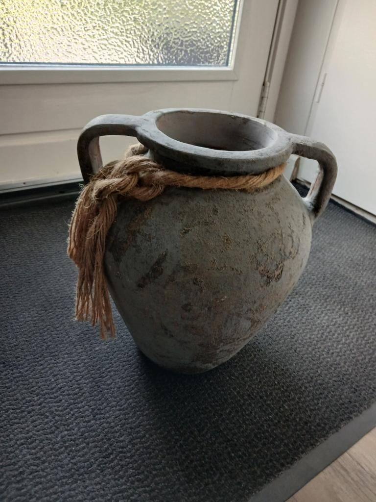 Sobere/Landelijke kruik xxl, Ophalen, Overige kleuren, Minder dan 50 cm, Glas