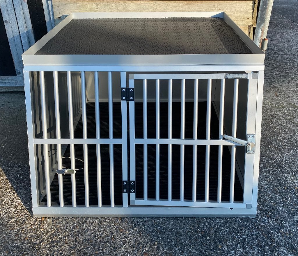 Kelderskooien hondenbench/autobench, Ophalen, Gebruikt