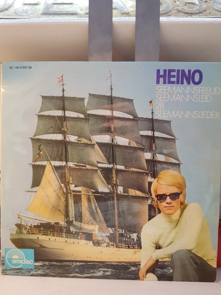 Heino 28 Seemanslieder dubbel lp (Z219-189), Ophalen of Verzenden, Zo goed als nieuw, 12 inch, Pop