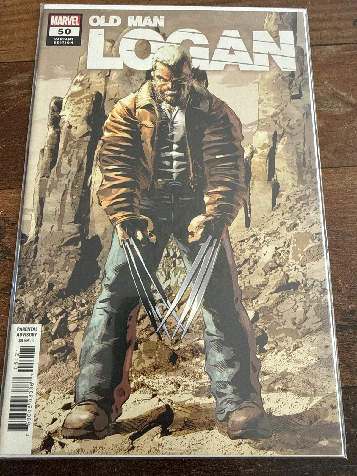 Marvel Old Man Logan #50 Variant Edition Comic, Eén comic, Ophalen of Verzenden, Nieuw, Amerika