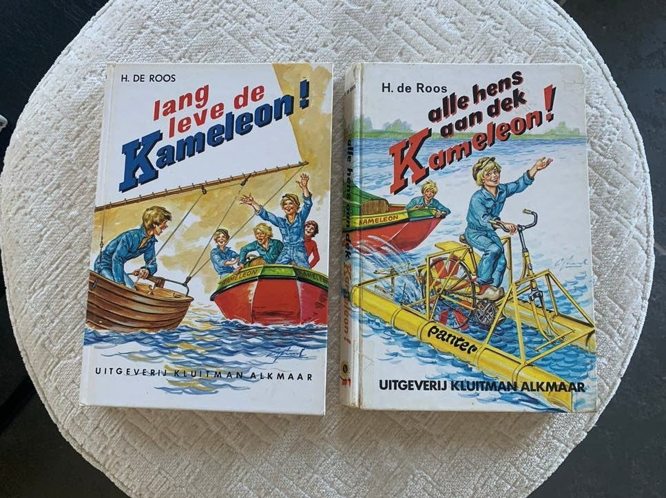 Kameleon Boeken: Lang Leve de Kameleon! & Alle Hens aan Dek!, Ophalen, Gelezen, Fictie algemeen