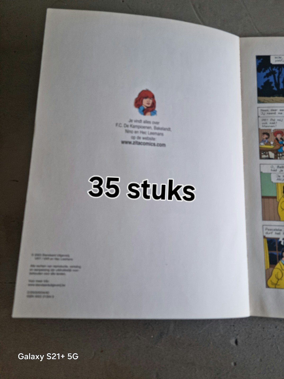 Grote collectie stripboeken: Kuifje en F.C. De Kampioenen, Meerdere stripboeken, Ophalen, Gelezen
