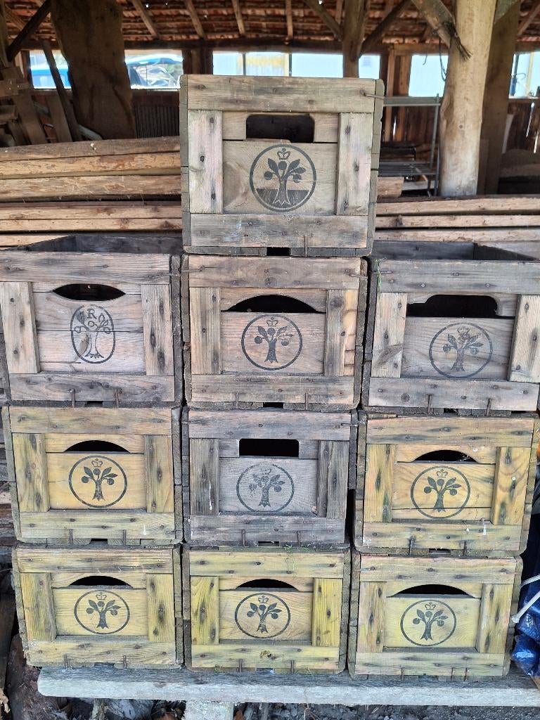Vintage Oranjeboom bierkratten, Ophalen, Gebruikt, Overige typen, Oranjeboom