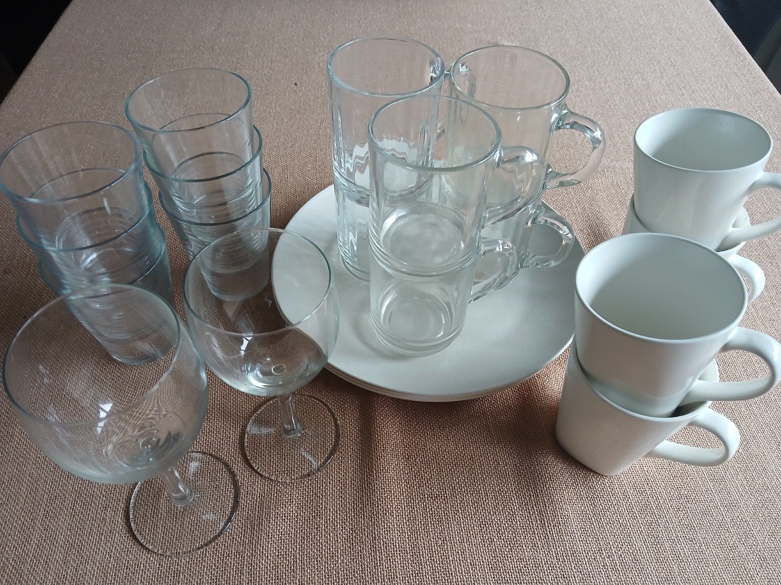 Serviesgoed, Ophalen, Glas, Overige stijlen, Bord(en)