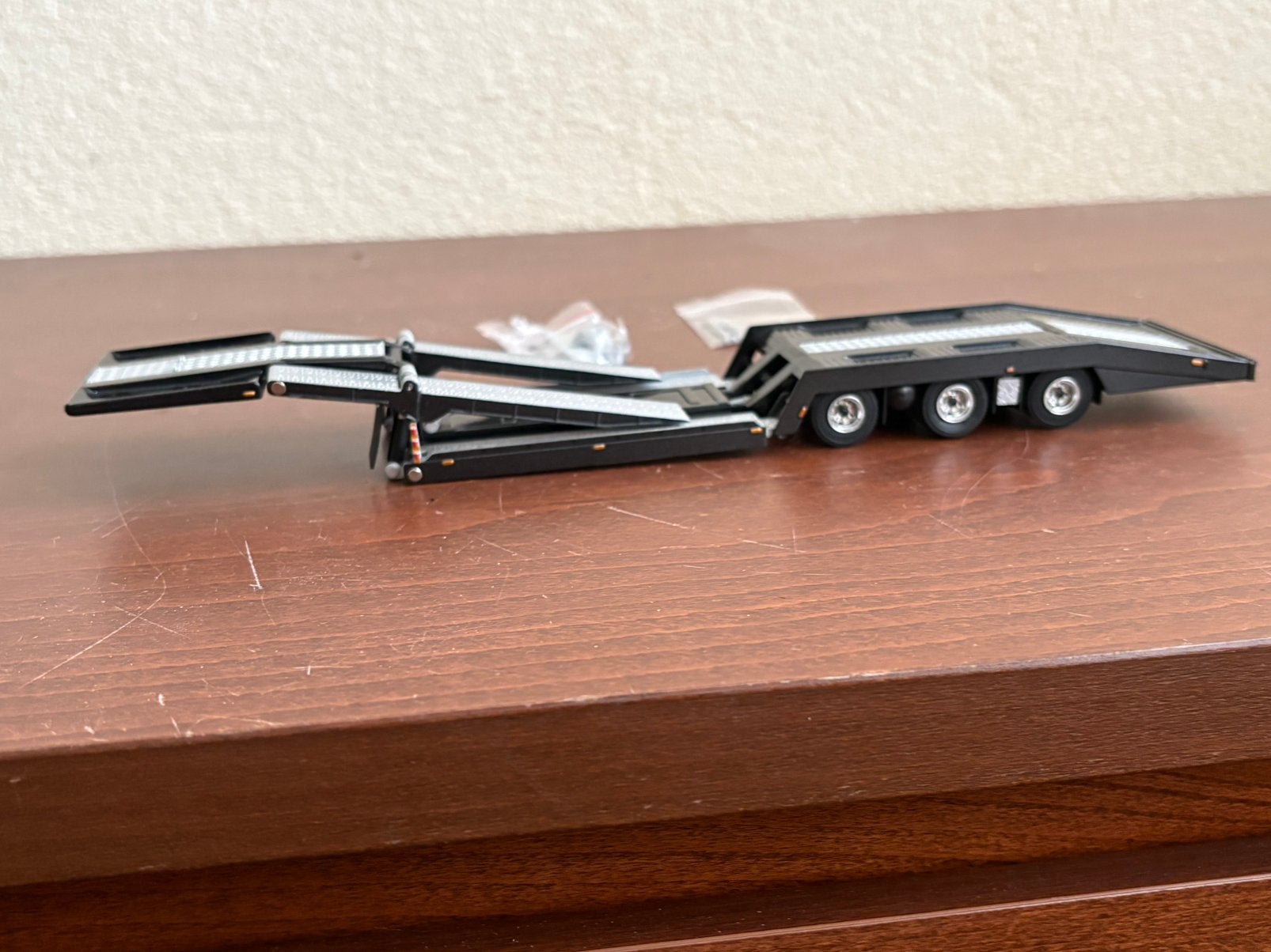 Estepe trailer auto transpoter, Hobby en Vrije tijd, Modelauto's | 1:50, Ophalen of Verzenden, Nieuw, Bus of Vrachtwagen, Wsi