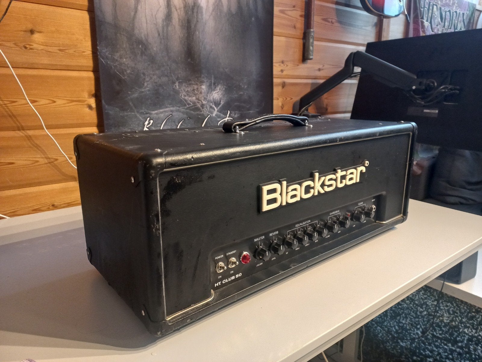 Blackstar HT Club 50 gitaarversterker (knop defect), Ophalen of Verzenden, Gebruikt, Gitaar, 50 tot 100 watt