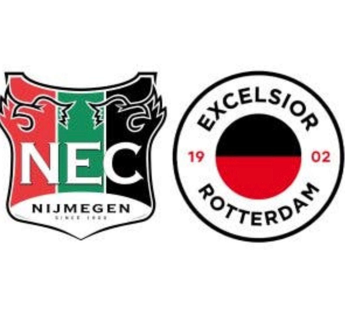 Vanavond! Nec - excelsior. Lange zijde, Twee personen