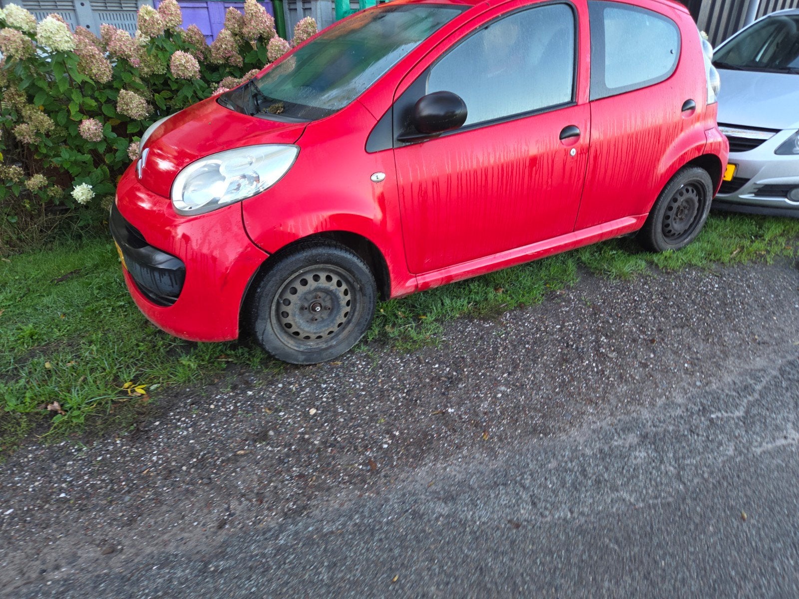 Citroen C1 voor onderdelen, Ophalen