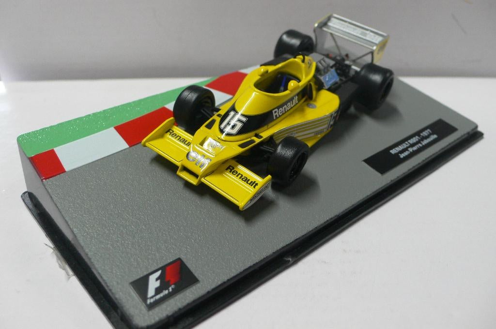 renault rs01 1977 jean -pierre jabouille  1/43, Verzenden, Nieuw, Auto, Overige merken