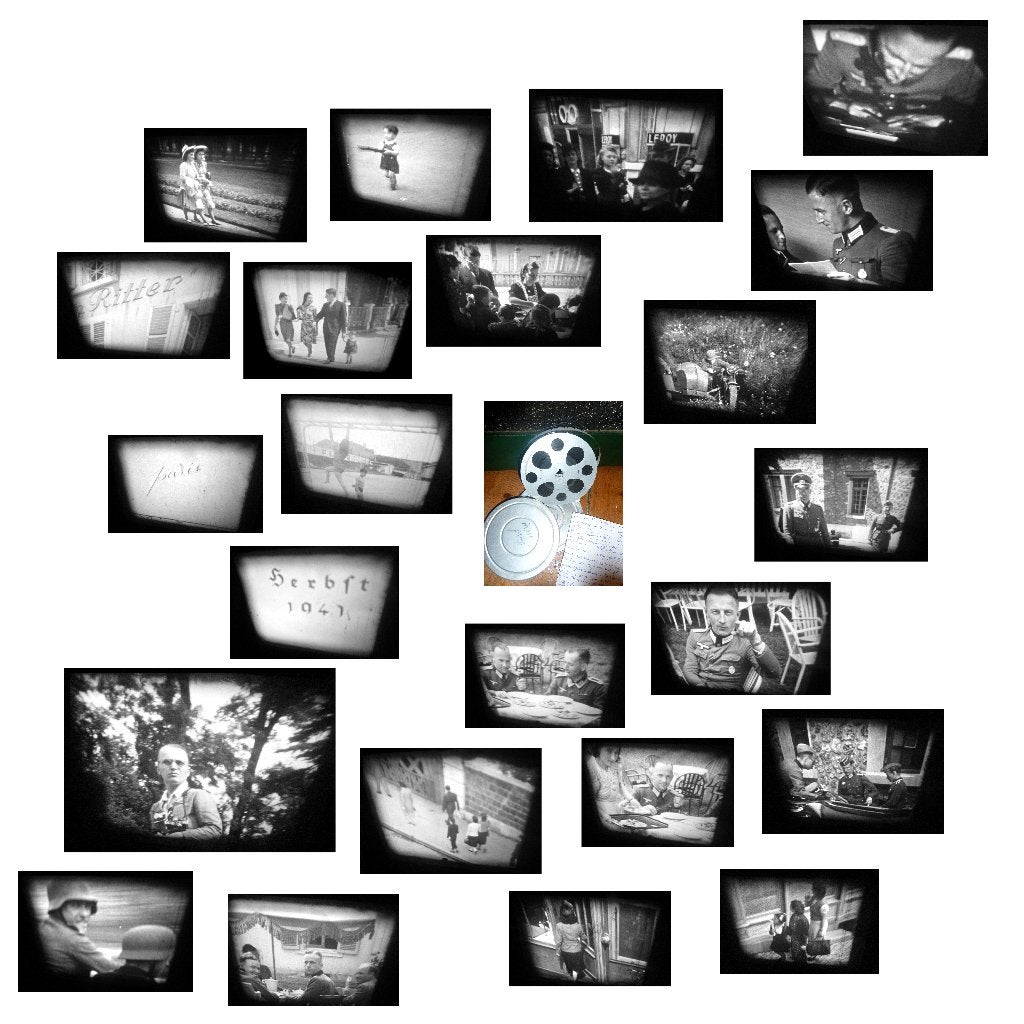 8mm film amateur 1941 - Parijs historisch + hogere pieten N8, Ophalen of Verzenden, 8mm film