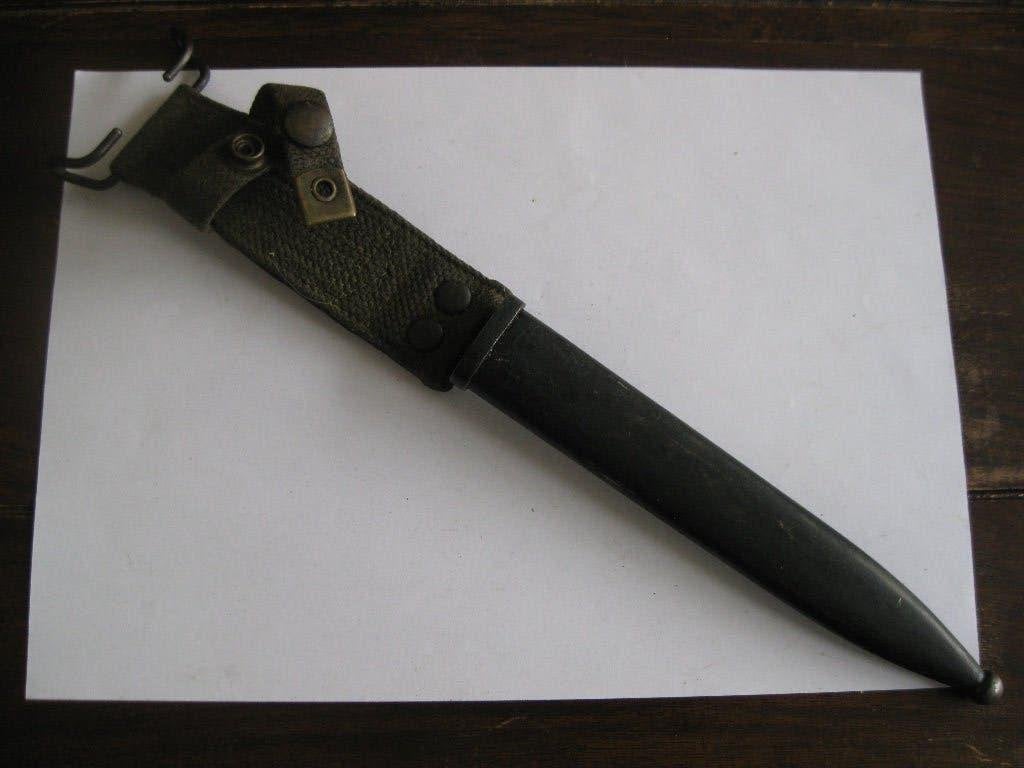 Schede FAL bajonet, Ophalen of Verzenden, Landmacht, Nederland, Mes of Dolk