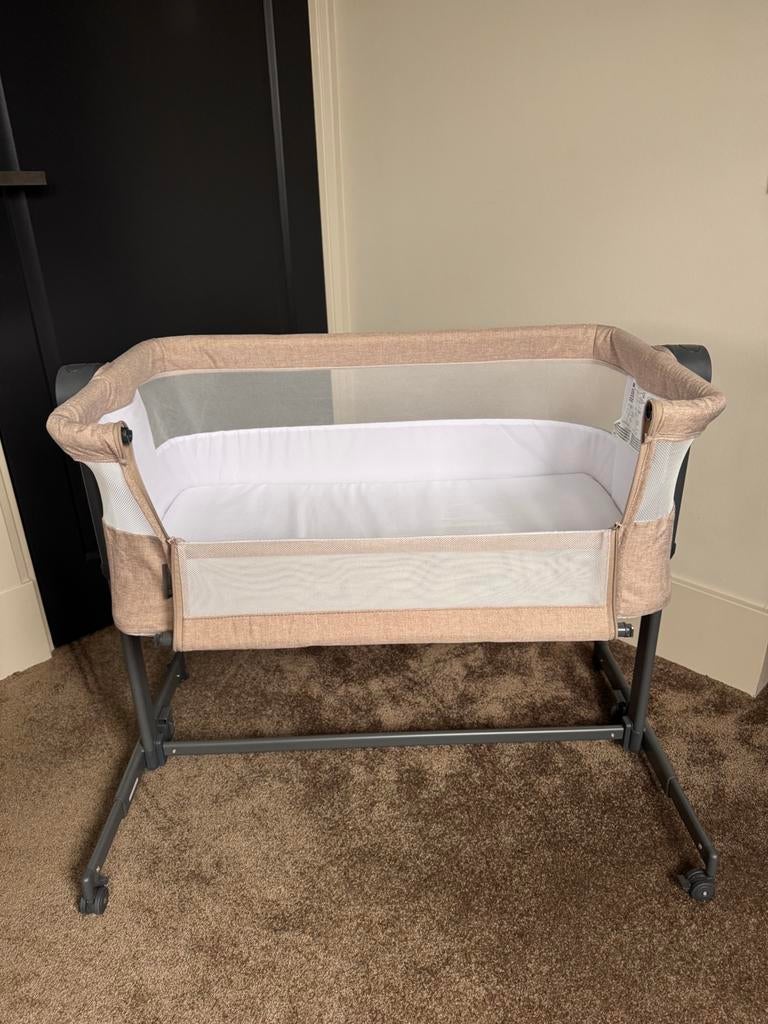 Co-sleeper Kinderkraft Beige, Ophalen, Zo goed als nieuw, Wieg