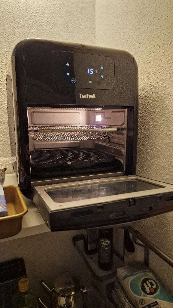 Tefal Easy Fry Oven & Grill 9-in-1, Ophalen of Verzenden, Zo goed als nieuw, Airfryer