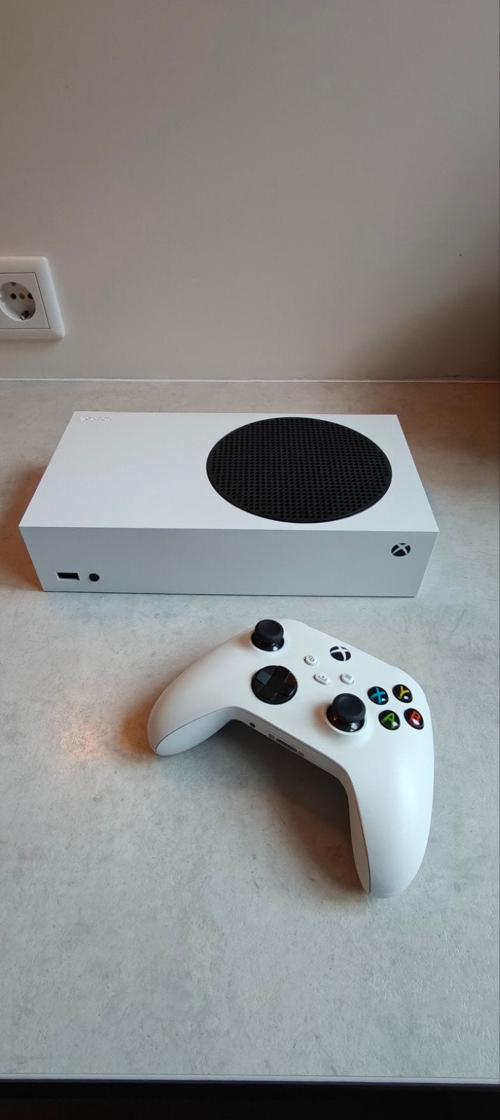 Xbox Series S met Gioteck accu in controller, Ophalen, Zo goed als nieuw, Xbox Series S