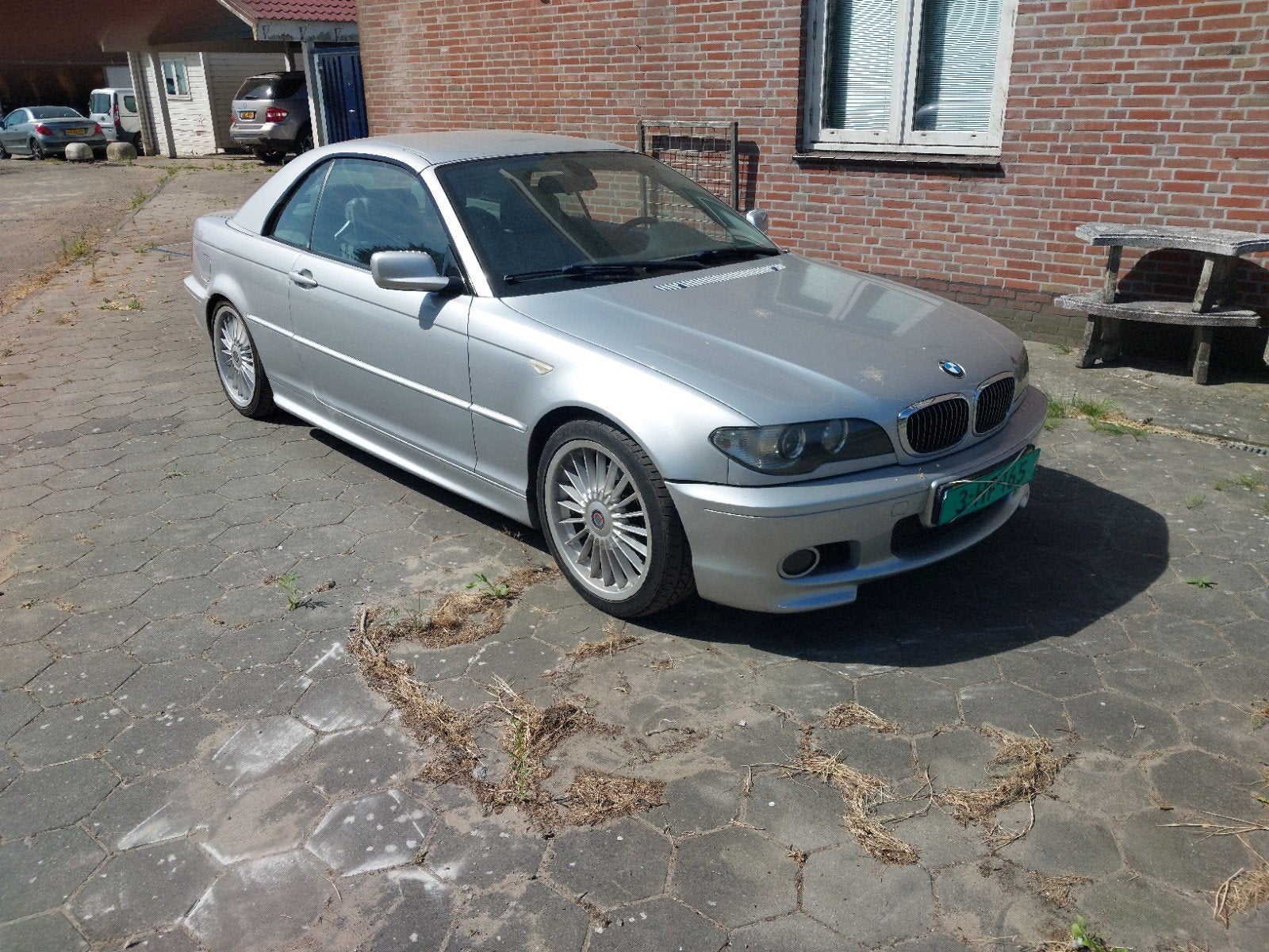 BMW 3-Serie 2.5 CI 325 Cabriolet AUT 2003 Grijs, Auto's, Achterwielaandrijving, Cabriolet, 4 stoelen, Bedrijf