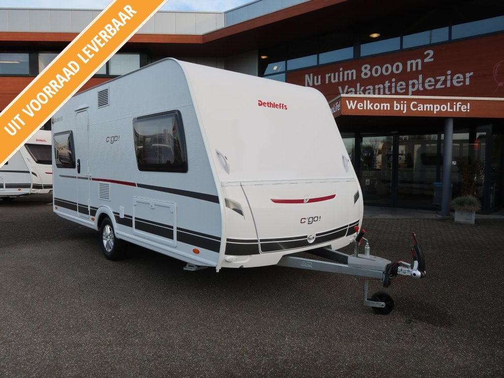 Dethleffs C'Go 475 FR SUPERAANBIEDING NIEUW!!!!, Rondzit, Schokbreker, Overige typen, Dethleffs