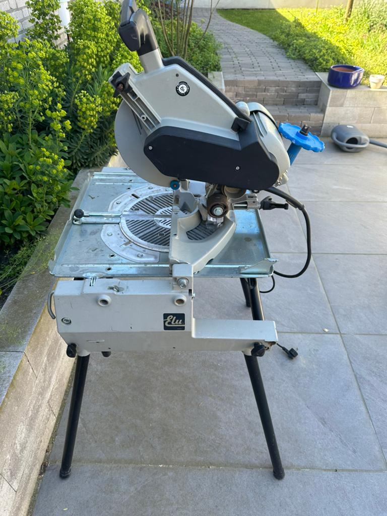 Elu flipover zaagtafel, Doe-het-zelf en Verbouw, Gereedschap | Zaagmachines, Ophalen, Cirkelzaag, 70 mm of meer, Zo goed als nieuw