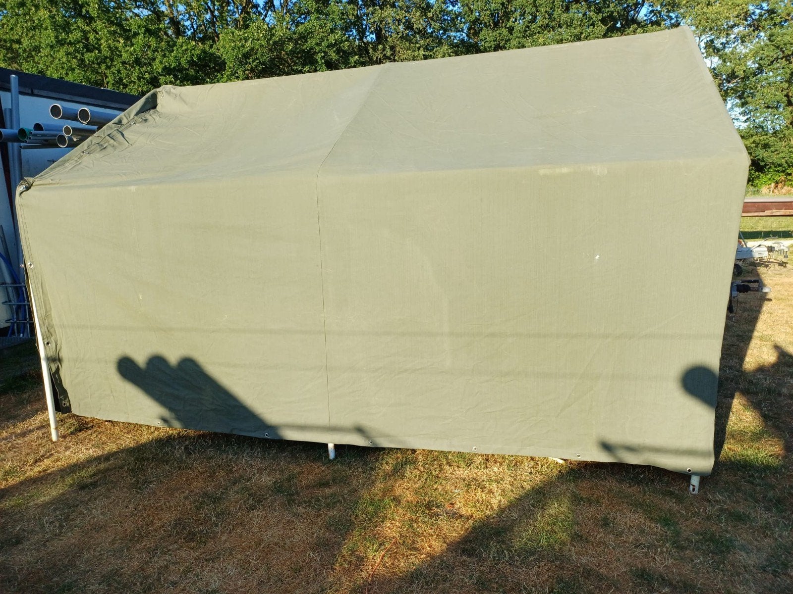 mooie groene tent, Tuin en Terras, Ophalen, Gebruikt, Overige typen, Minder dan 4 meter