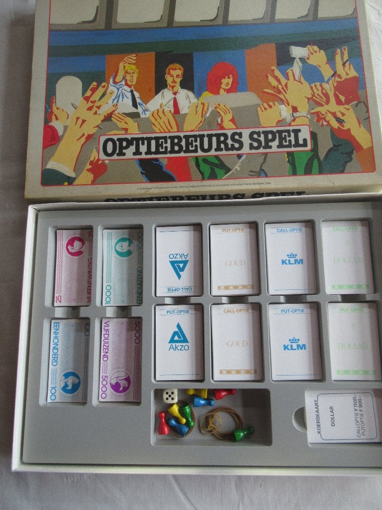 optiebeursspel, Drie of vier spelers, Ophalen of Verzenden, Zo goed als nieuw