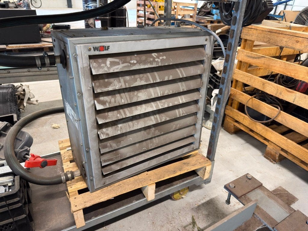 Wolf LH40/1 CU/AL Luchtverhitter - Gebruikt, Doe-het-zelf en Verbouw, Verwarming en Radiatoren, Ophalen, 30 tot 80 cm, Gebruikt