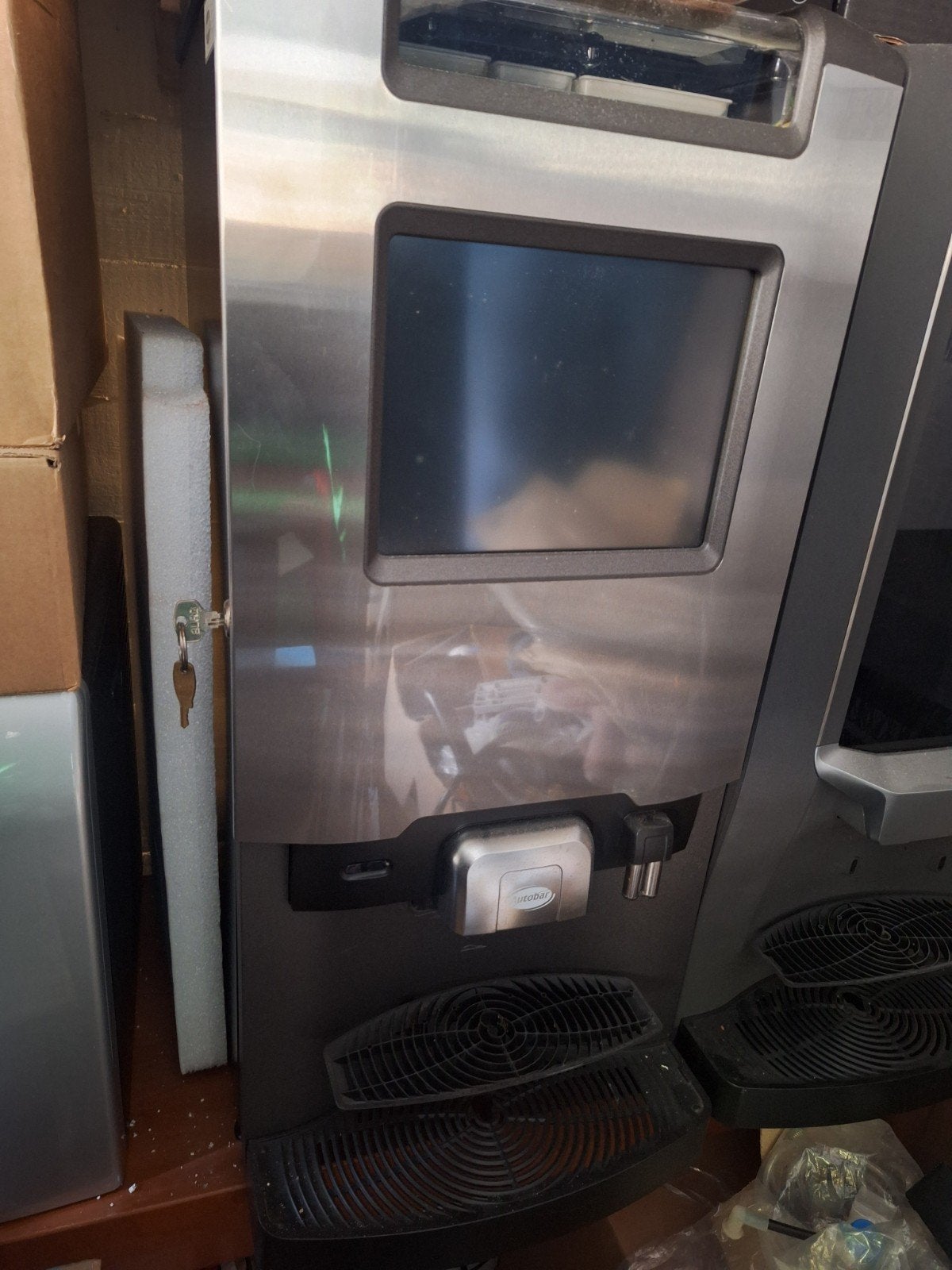 De Jongh Duke Virtu (gereviseerd), 10 kopjes of meer, Ophalen of Verzenden, Koffiemachine, Gemalen koffie