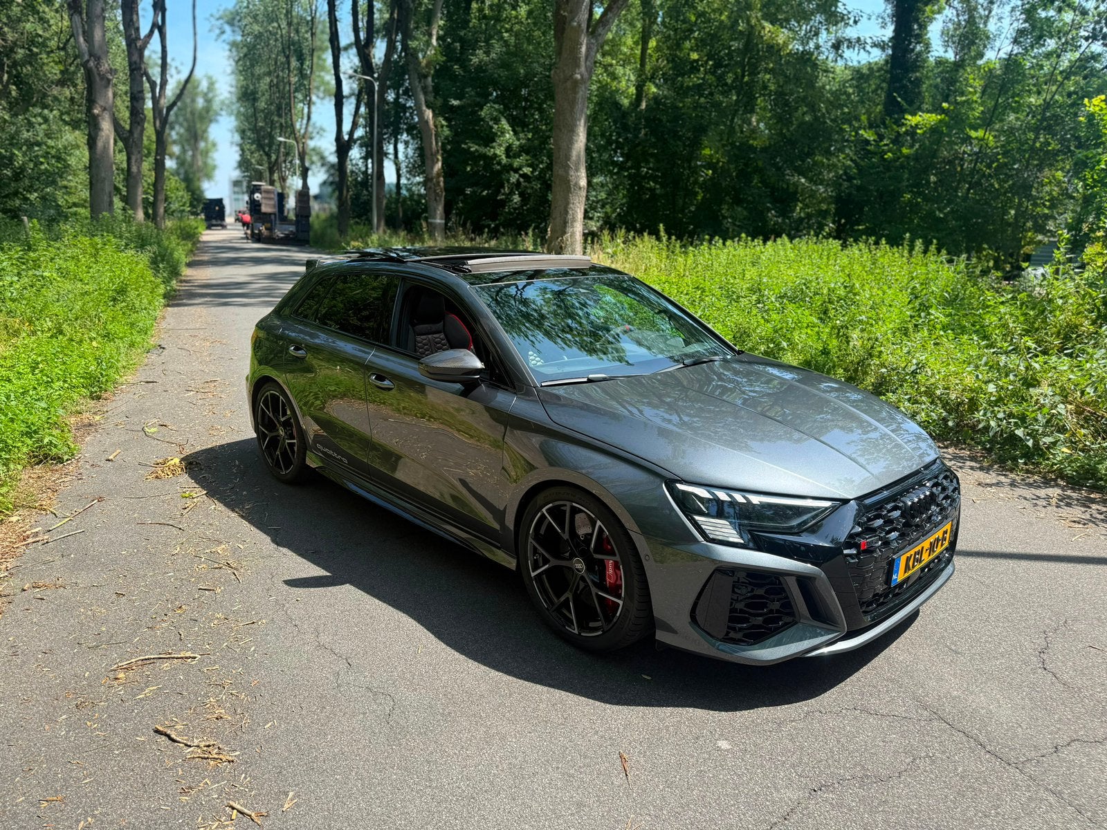 Audi A3 RS3 Sportback 2.5 Tfsi 400pk Dynamic CARBON/HUD/B&O!, Auto's, Audi, Euro 6, Overige kleuren, Particulier, 400 pk
