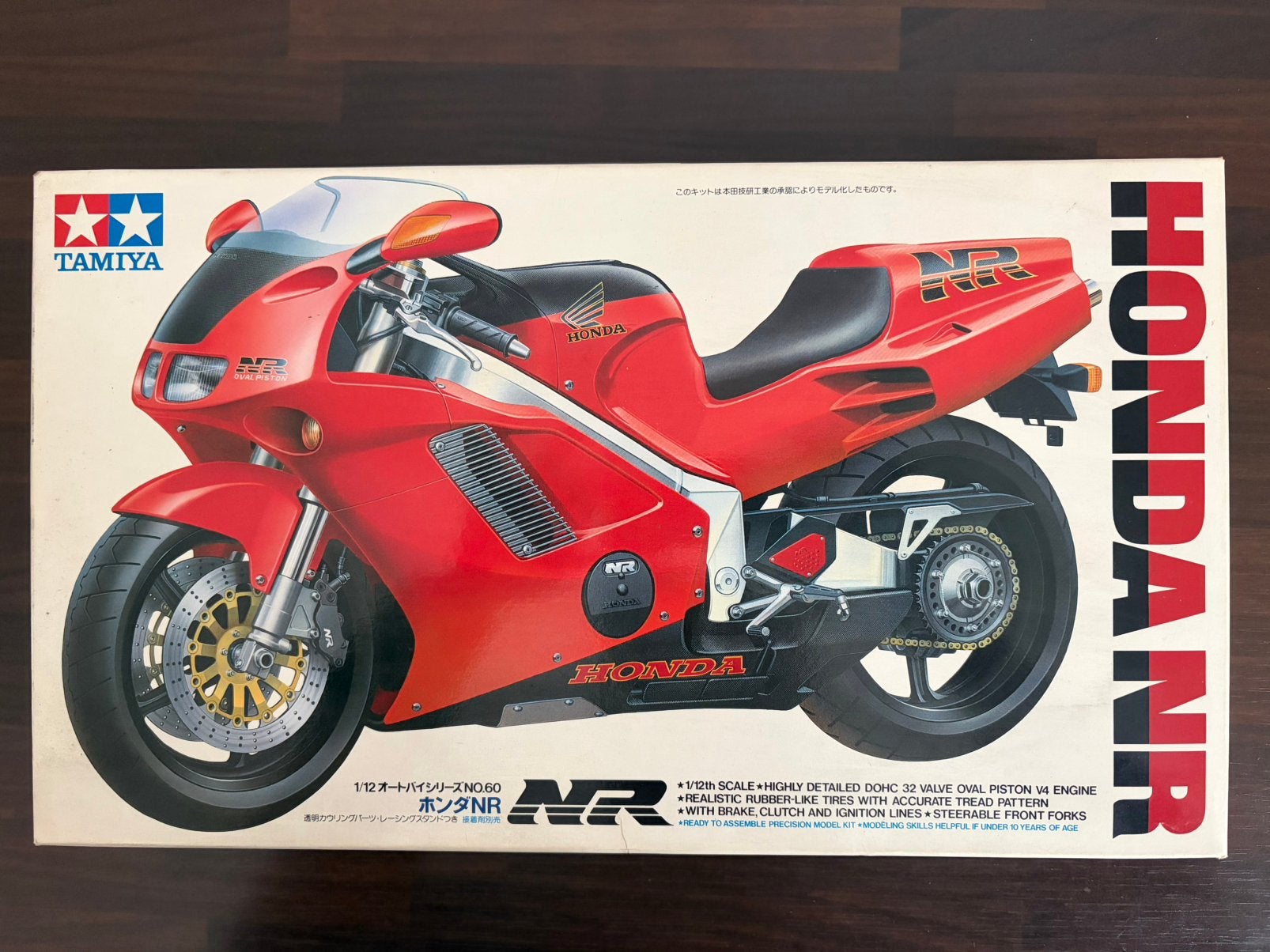 Honda NR750 1/12 Tamiya, Ophalen of Verzenden, Zo goed als nieuw, Tamiya, Groter dan 1:32