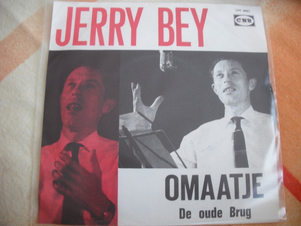 Jerry Bey - Omaatje., Ophalen of Verzenden, Zo goed als nieuw, 12 inch, Levenslied of Smartlap