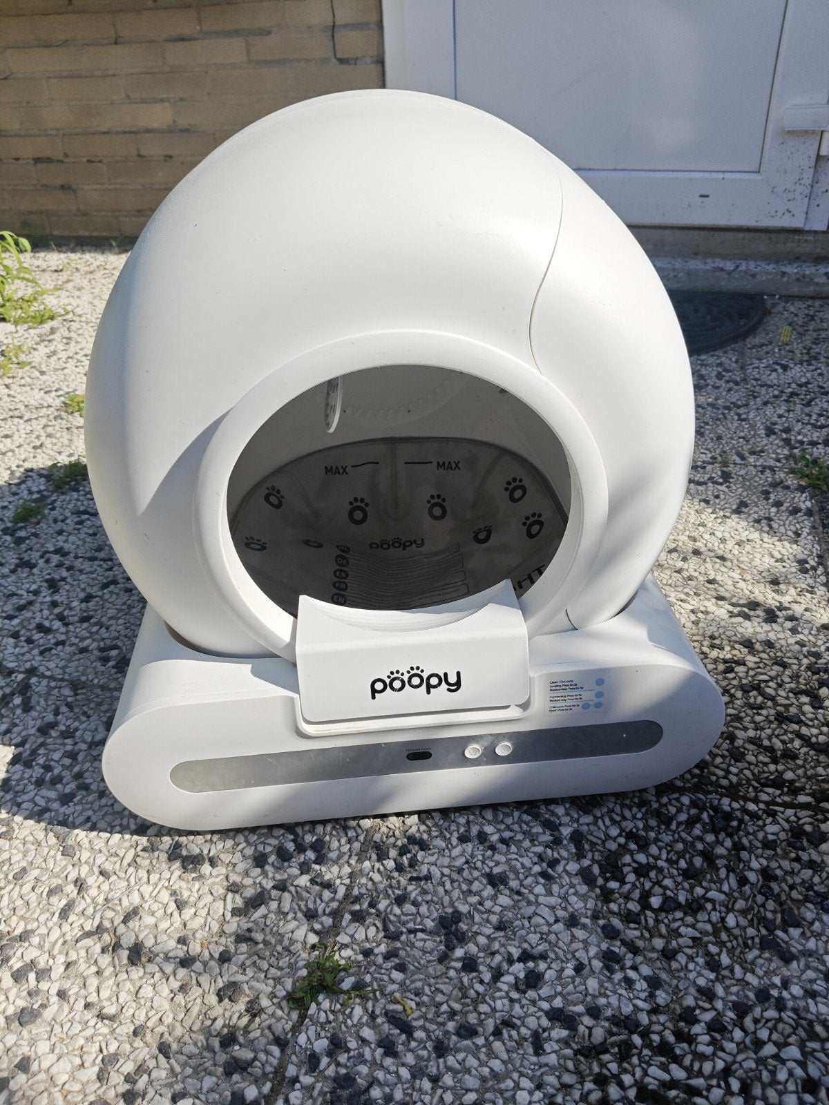 Poopy Nano 2 Automatische Kattenbak, Dieren en Toebehoren, Kattenbakken, Ophalen, Zelfreinigend, Zo goed als nieuw, Open