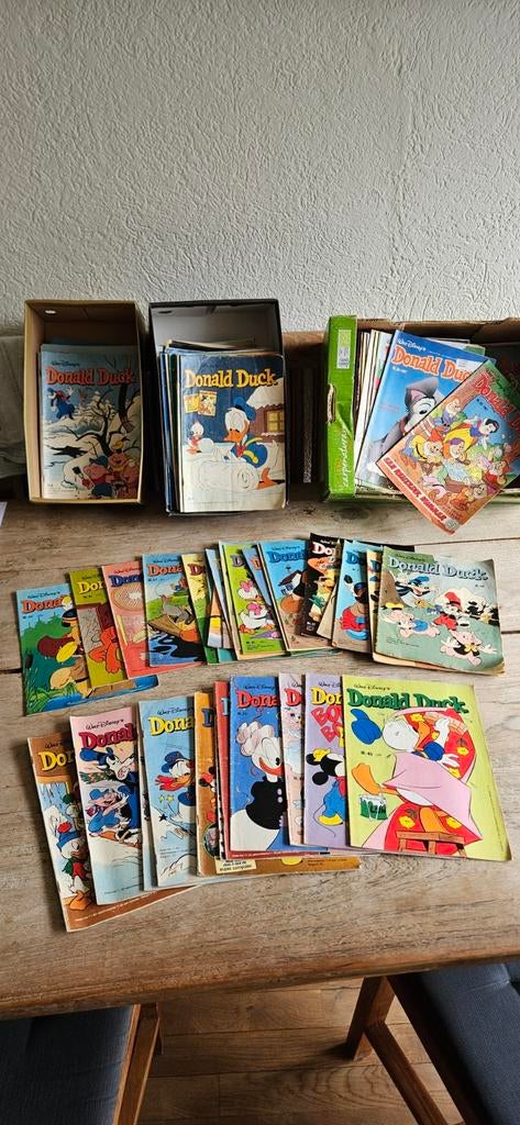Grote collectie Donald Ducks, diverse jaargangen, Boeken, Stripboeken, Meerdere stripboeken, Ophalen of Verzenden, Gelezen, Walt Disney
