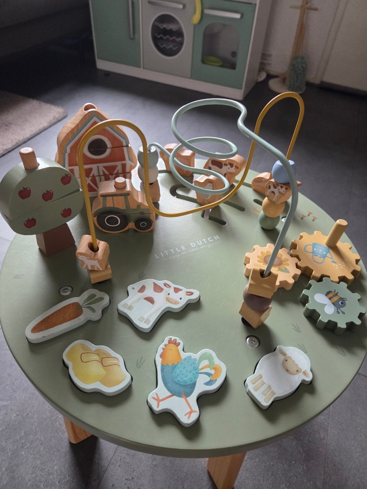 Little Dutch Houten Activiteitentafel Boerderij, Ophalen, Gebruikt, Overige typen