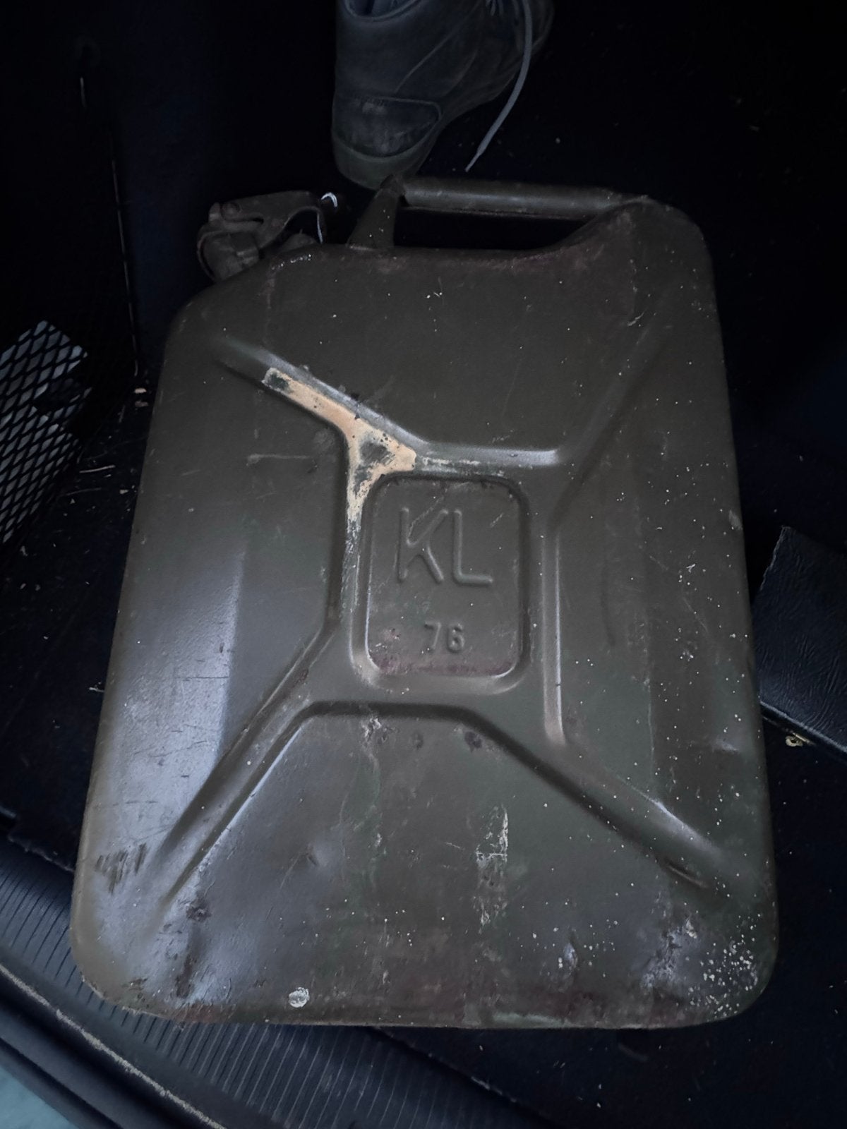 Vintage Jerrycan - Origineel Militair Model, Verzenden
