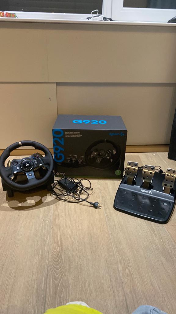 Logitech G920 full set met doos, Ophalen of Verzenden, Nieuw