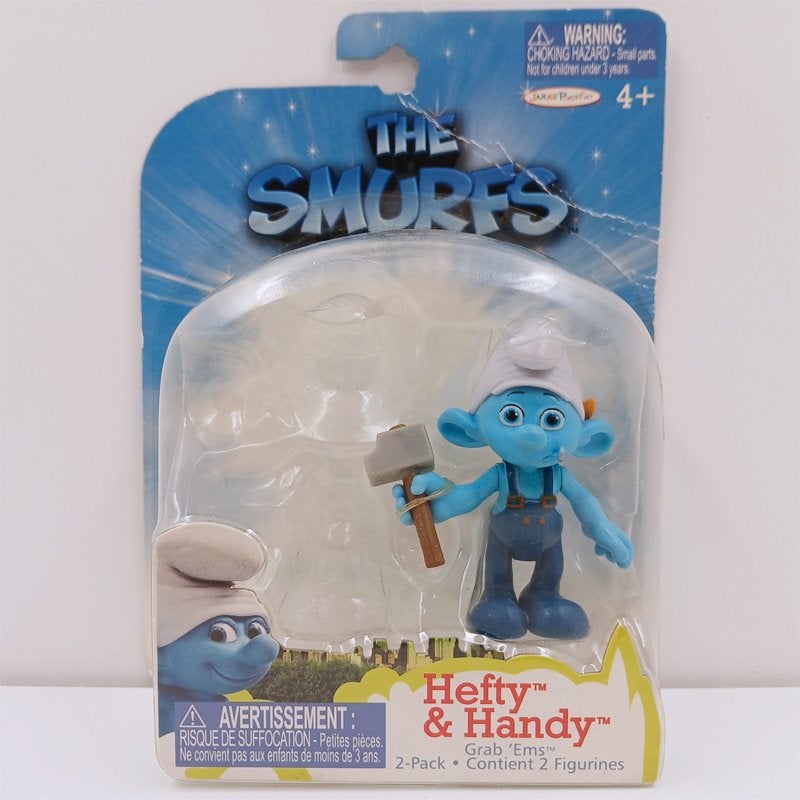 De Smurfen Knutselsmurf Jakks Pacific 2011, Ophalen of Verzenden, Nieuw, Knutselsmurf, Poppetje, Figuurtje of Knuffel