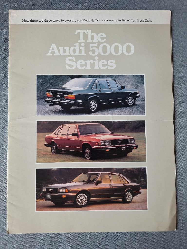 Brochure AUDI 5000 - 1973 USA, Verzenden, Gelezen, Audi
