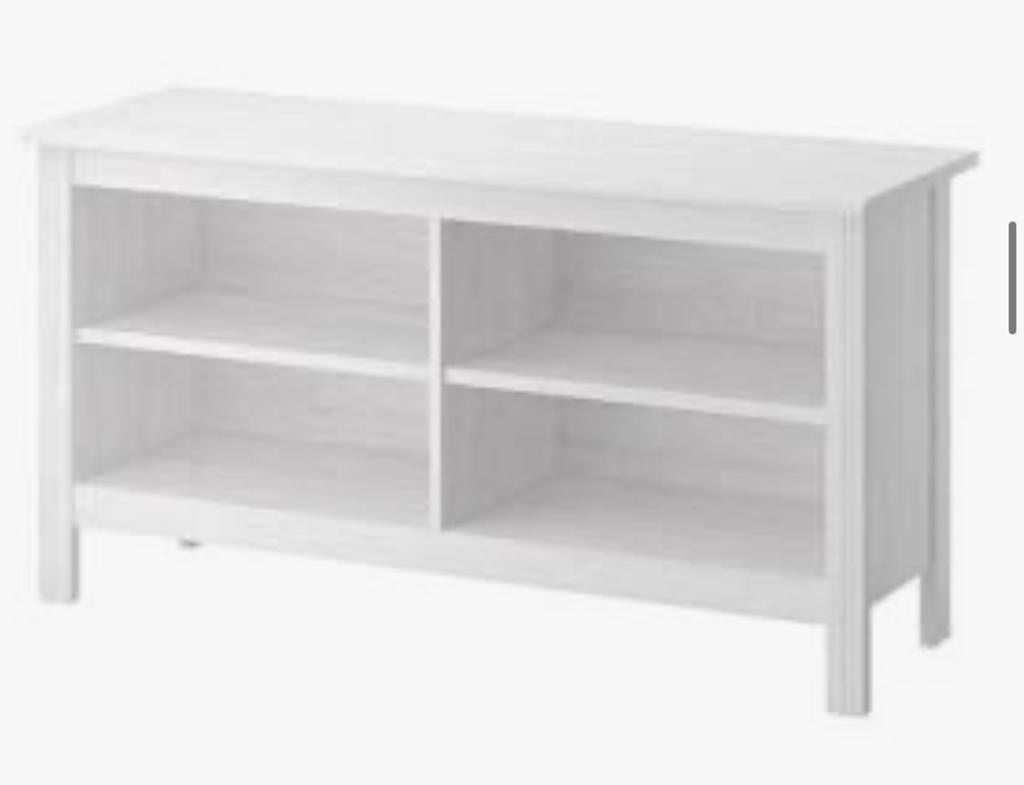 Ikea Brusali tv-meubel, Ophalen, Met plank(en), 100 tot 150 cm, Zo goed als nieuw