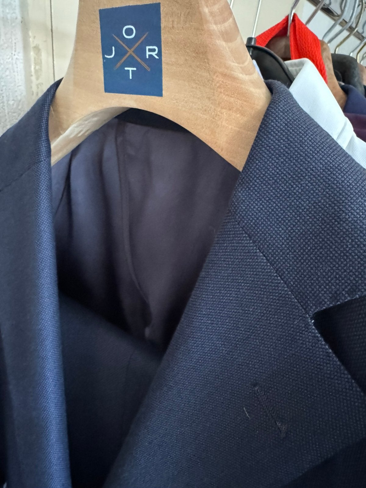 Jort Suitsupply pak, Verzenden, Zo goed als nieuw, Maat 48/50 (M), Blauw