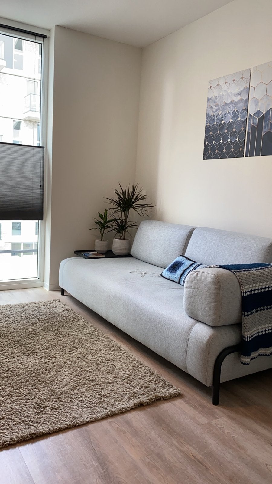 Kave Home Compo 3-zitsbank/slaapbank 232cm X 98cm - ZGAN, Ophalen, Tweepersoons, 75 tot 100 cm, Zo goed als nieuw
