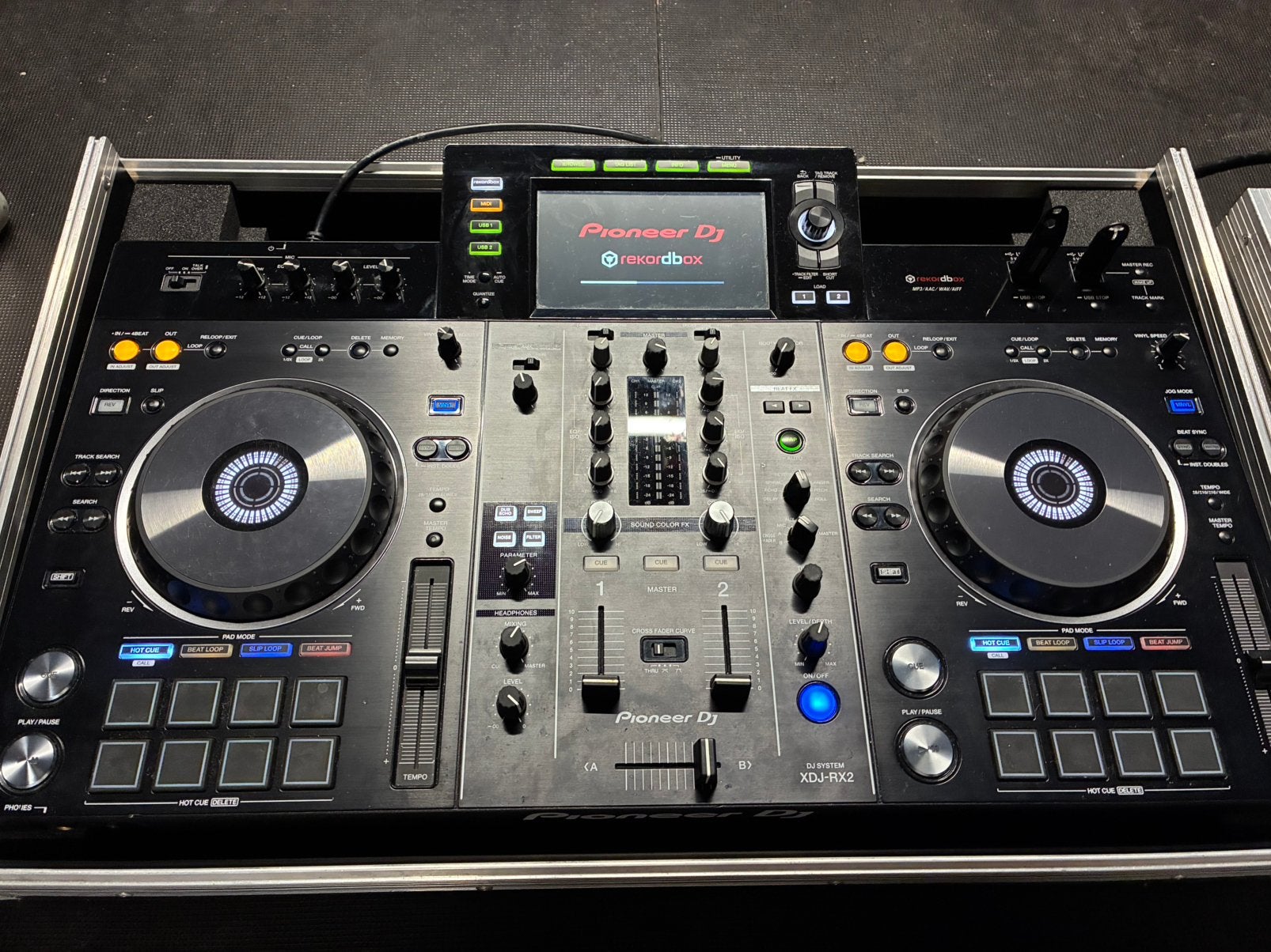 Pioneer XDJ-RX2 DJ-set in Flightcase, Ophalen, Zo goed als nieuw, Dj-set, Pioneer