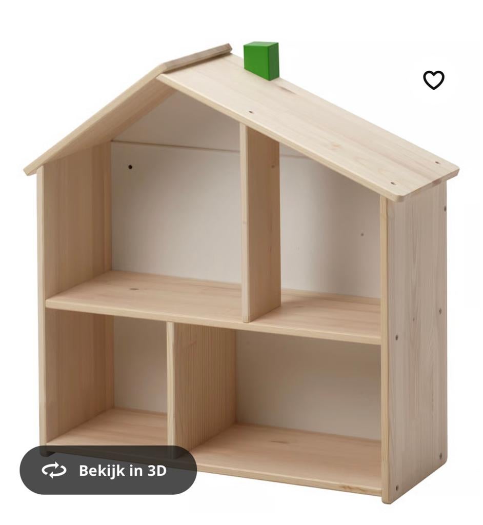 Ikea poppenhuis met meubels, Ophalen